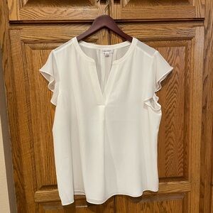 Calvin Klein white blouse
